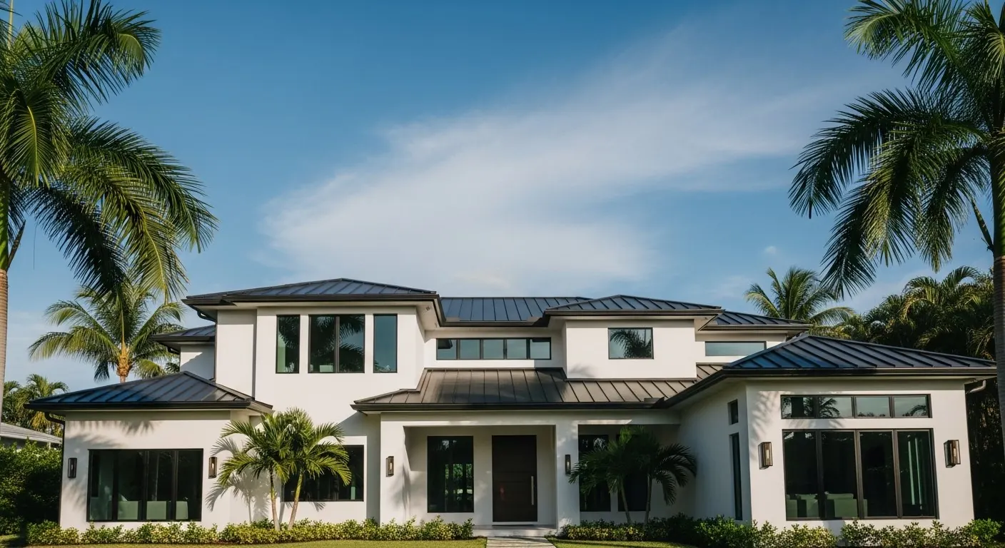 South Florida metal roof